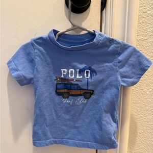 Polo Ralph Lauren car print jersey shirt
